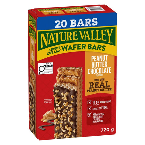 Nature Valley Peanut Butter Chocolate Wafer Bars, 20 x 36 g