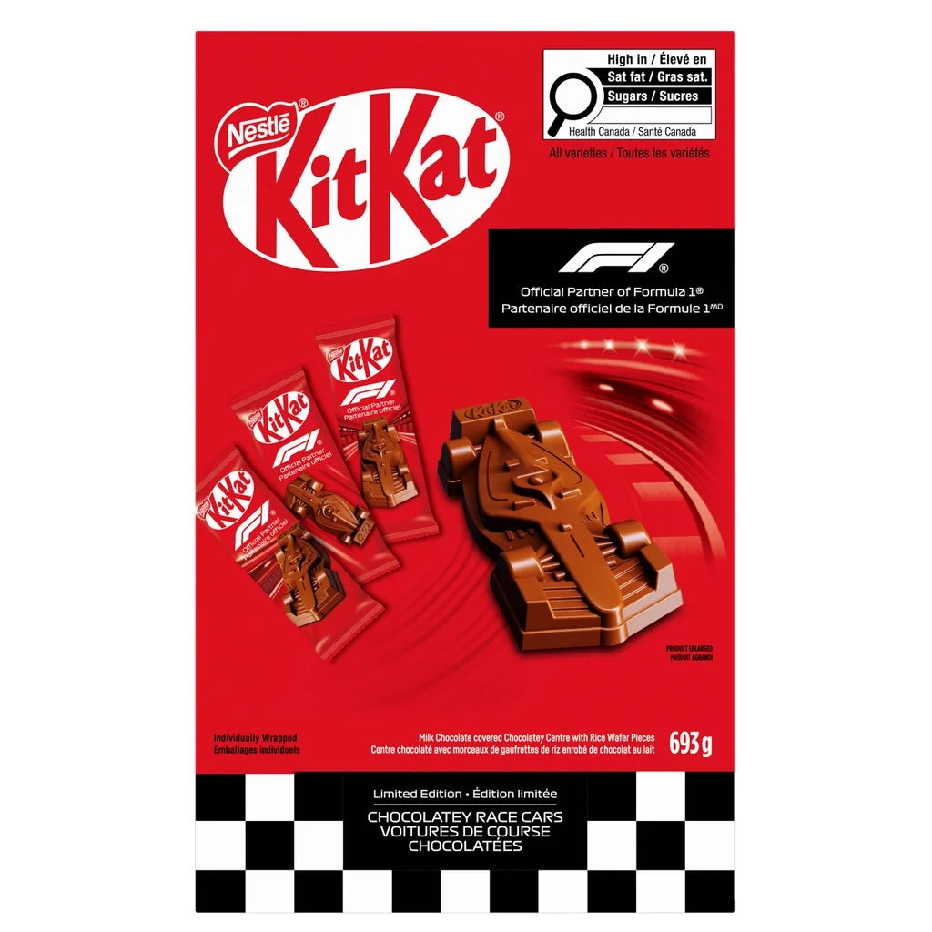 KitKat - Formula 1 Race Car Shaped Bars, 693 g