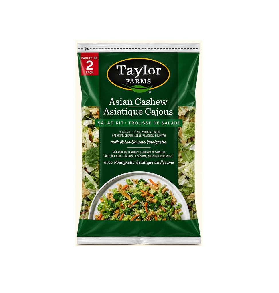 Taylor Farms Asian Cashew Chopped Salad, 2 x 360 g