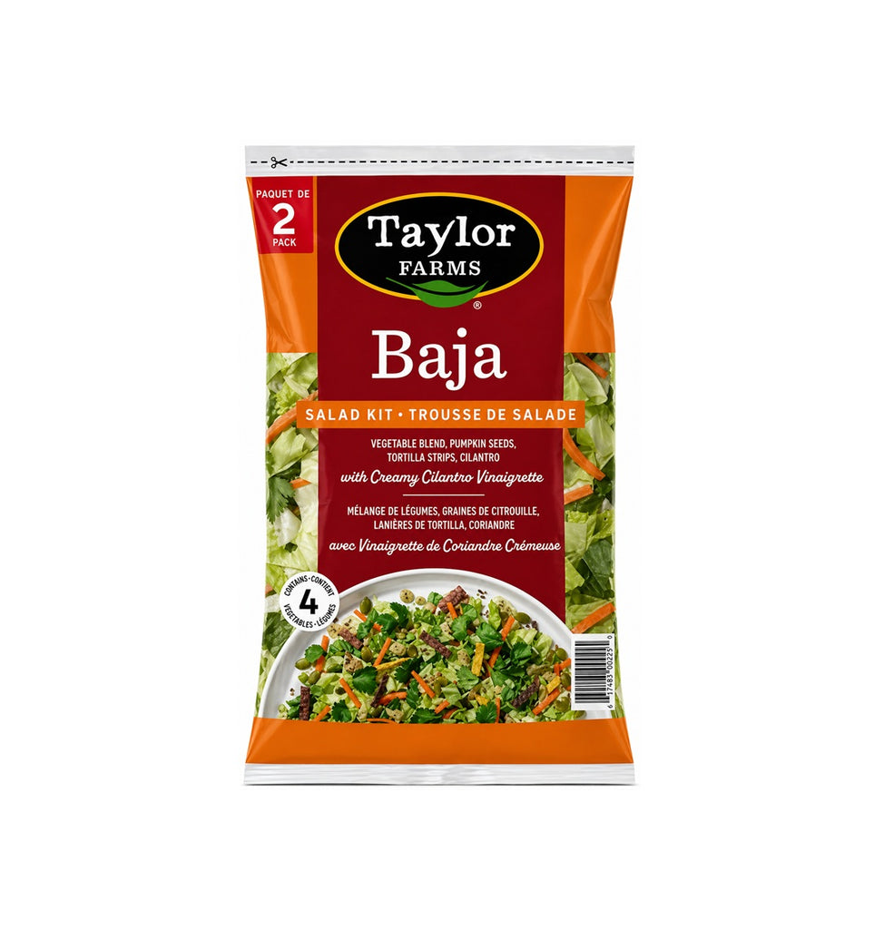 Taylor Farms Baja Chopped Salad, 2 x 357 g