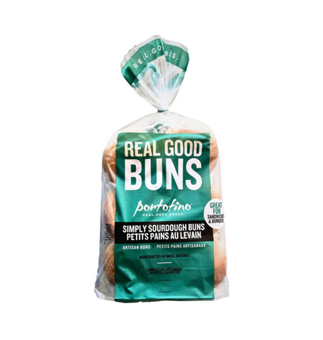 Portofino Sourdough Buns, 12 x 80 g