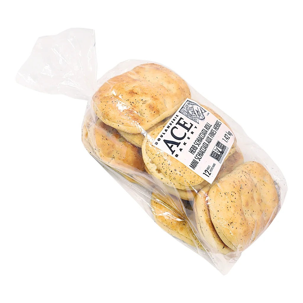 Ace Bakery Herb Schiacciata Roll, 12 rolls
