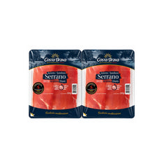 Costa Brava Sliced Serrano Ham, 2 x 250 g