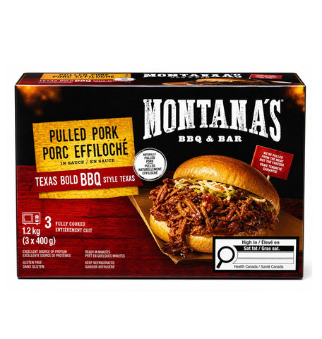 Montana’s Pulled Pork, 3 x 400 g