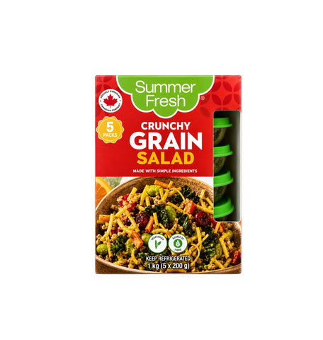 SummerFresh Crunchy Grain Salad, 5 x 200 g