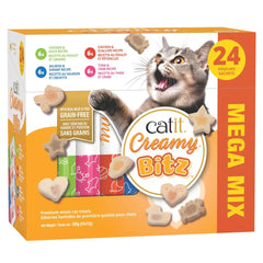 Catit Creamy Bitz Mega Mix, 24 x 12 g