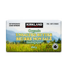 Kirkland Organic Unsalted Butter, 454 g