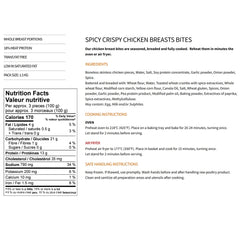 Hampton House Spicy Crispy Chicken bites, 1.5 kg