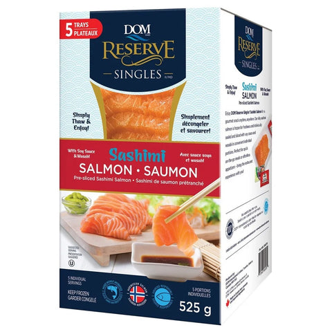 Dom Reserve Salmon Sashimi, 5 x 105 g