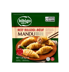 Bibigo Frozen Beef Bulgogi Mandu, 1.4 kg