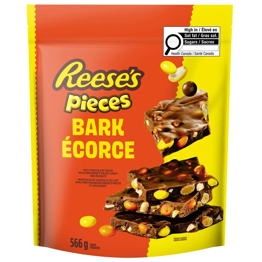Reese's Pieces Milk Chocolate Pieces Bark, 567 g