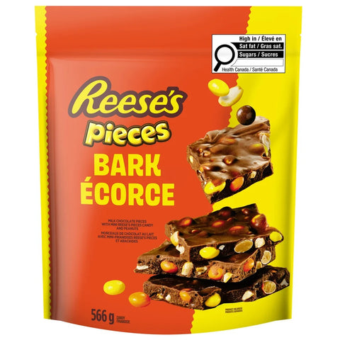 Reese's Pieces Milk Chocolate Pieces Bark, 567 g