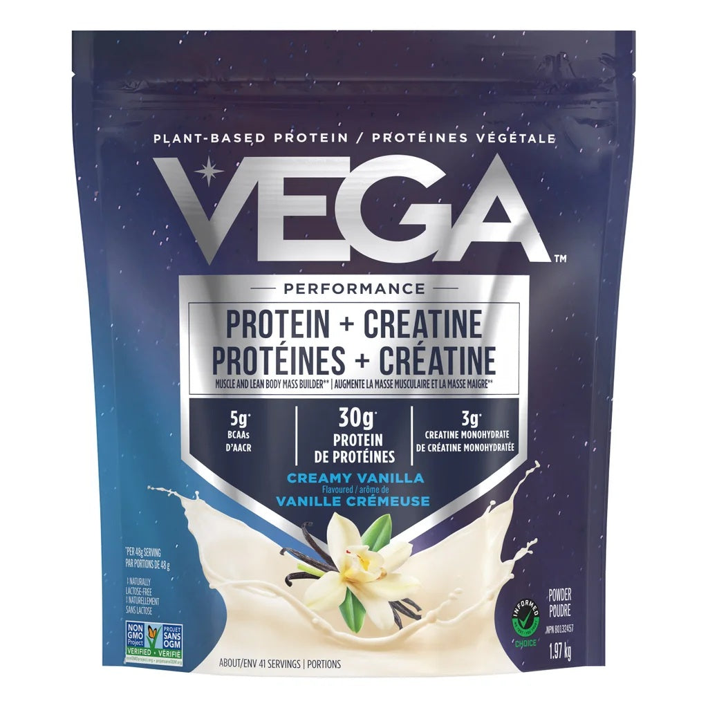Vega Vanilla Plant-Based Protein + Creatine, 2 kg