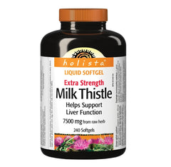 Holista Extra Strength Milk Thistle, 240 softgels