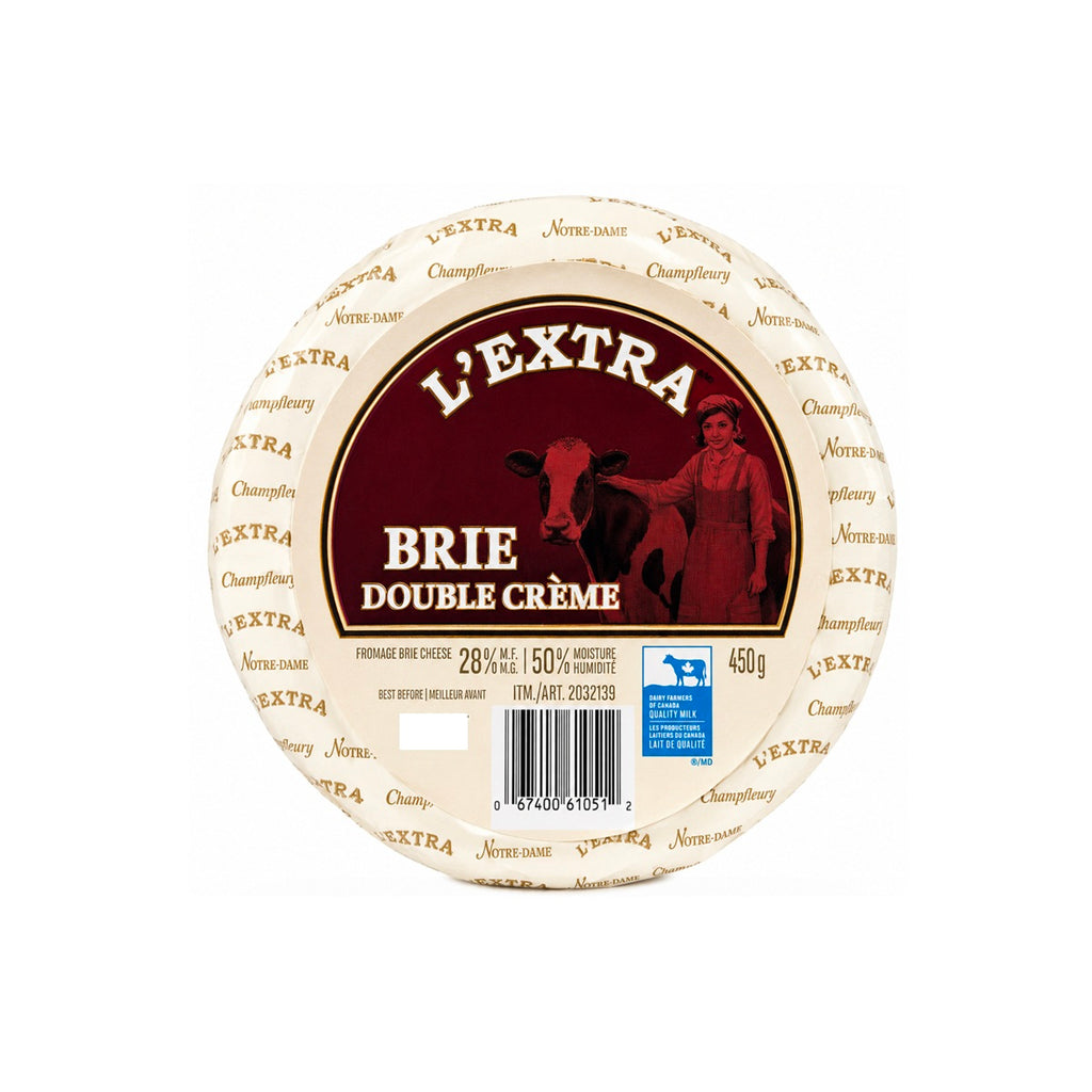 Agropur L'Extra Double Brie, 450 g