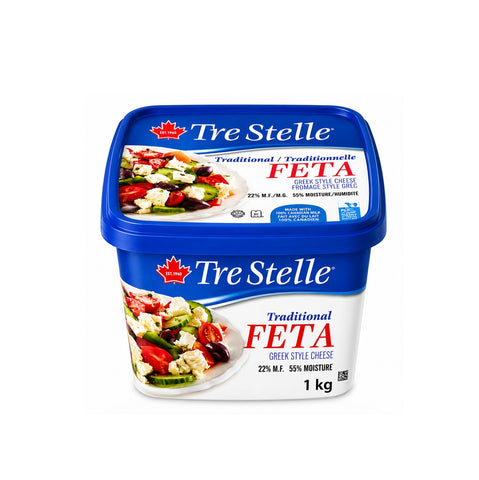 Tre Stelle Traditional Feta Cheese, 1.1 kg