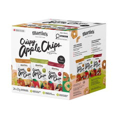 Martin’s Crispy Apple Chips, 24 x 22 g