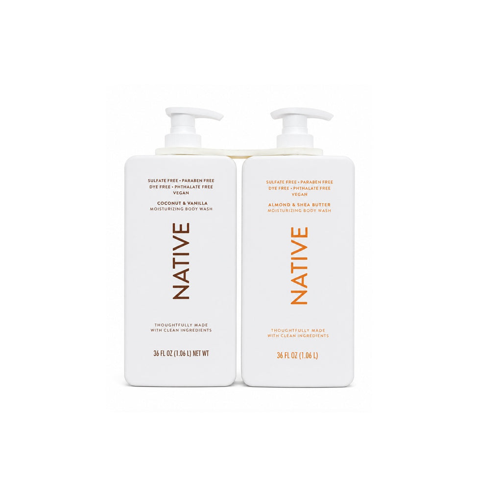 Native body wash, 2 x 1 L