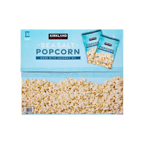 Kirkland Sea Salt Popcorn, 36 x 18 g