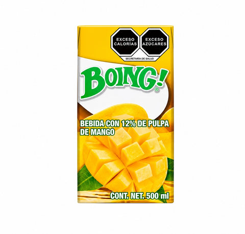 Boing Mango Authentic Mexican Juice, 24 x 500 ml