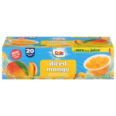 Dole Diced Mango, 20 x 107 ml