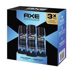 AXE Body Spray, 3 x 113 g