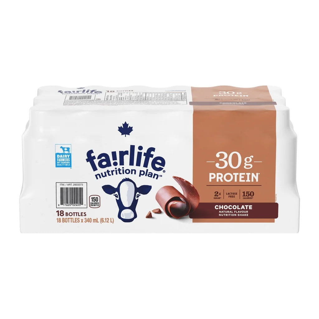 Fairlife Chocolate Protein Shake, 18 x 340 mL
