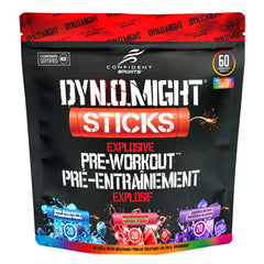 Dynomight Pre-Workout sticks, 60 x 10.5 g