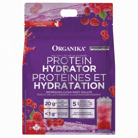 Organika Raspberry Protein Hydrator, 1.3 kg