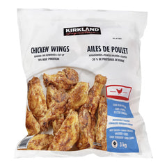 Kirkland Frozen Raw Chicken Wings, 3 kg