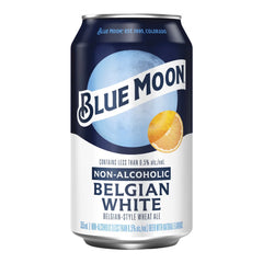 Blue Moon Non-Alcoholic Belgian White, 24 x 355 ml