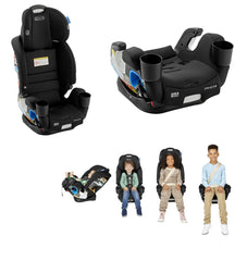 Graco 4Ever DLX Slim 4-in-1 Car Seat, 1 seat