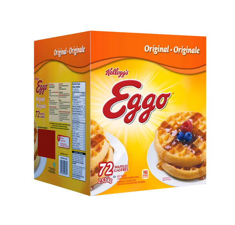 Kellogg's Frozen Eggo Original Waffles, 2.5 kg