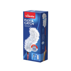 Vileda Flex And Catch Heavy Duty Dusting Kit, 15 refills