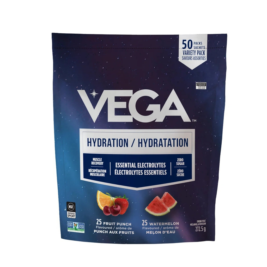 Vega Hydration variety pack, 50 sachets