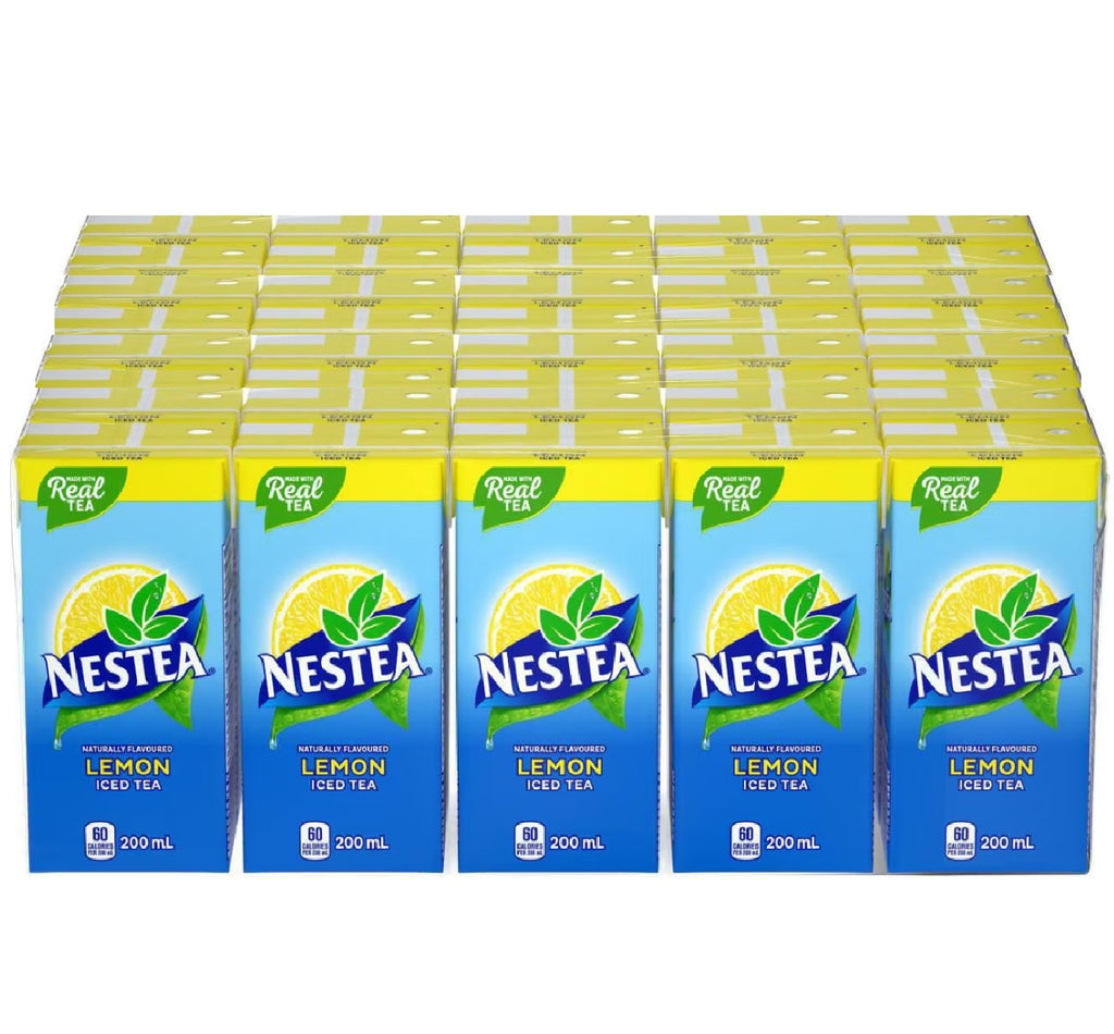 Nestea Lemon Iced Tea Juice Boxes, 40 x 200 mL