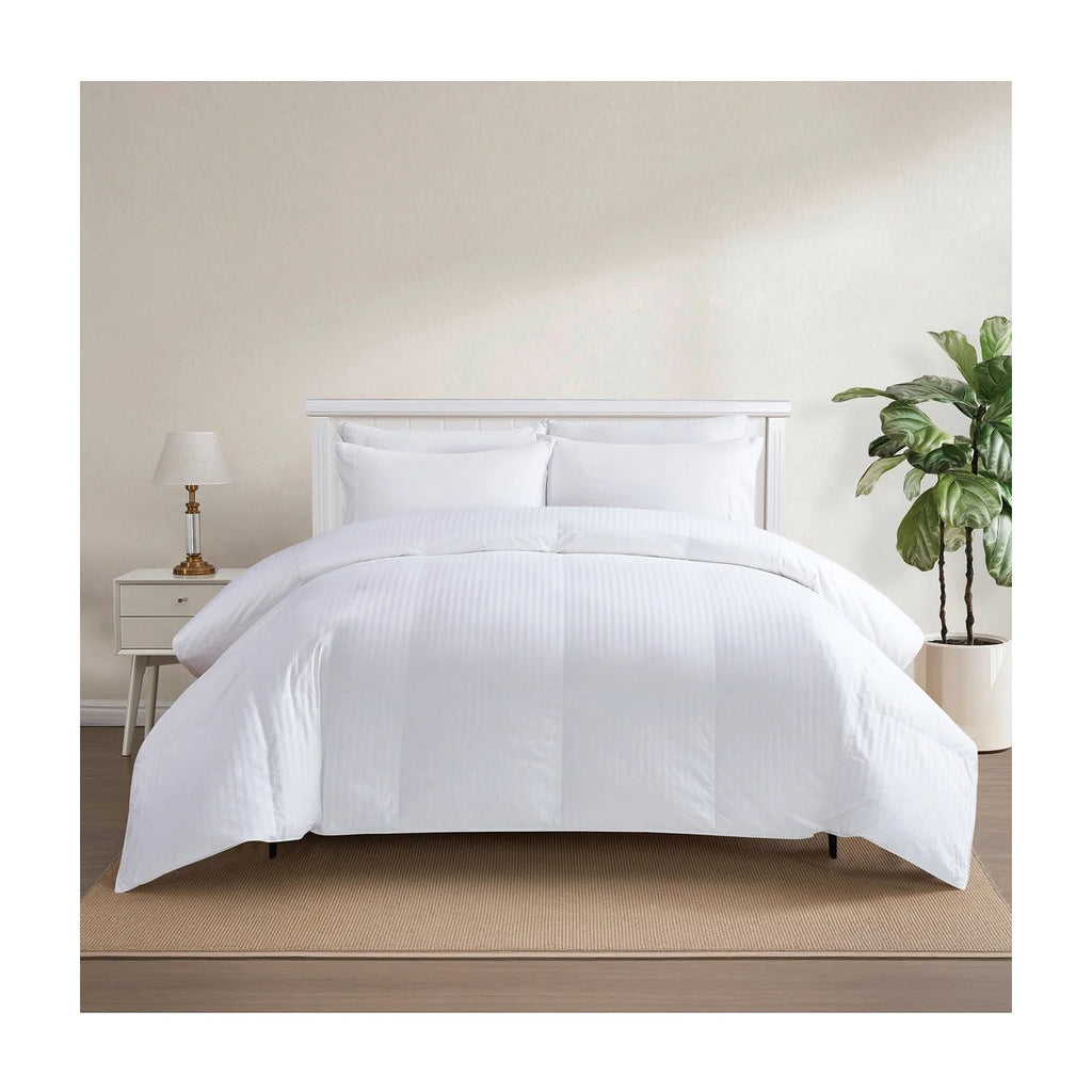 Avocado White Goose Down Queen Duvet, 1 duvet