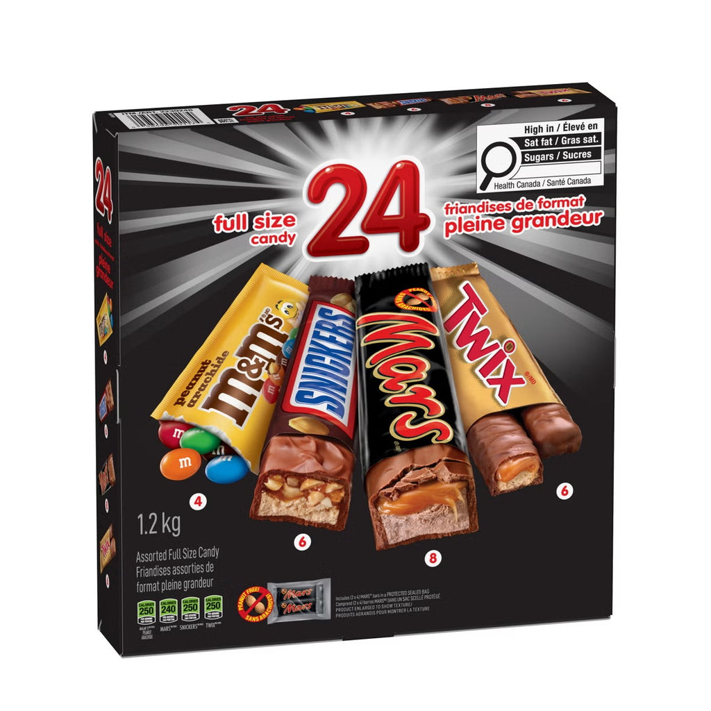 Mars Assorted bars, 24 bars