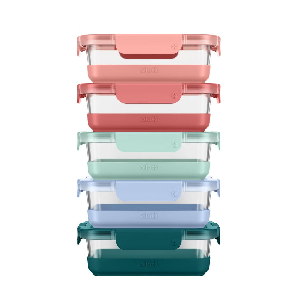 $6 OFF - Ello Food storage meal prep set, 10 pieces