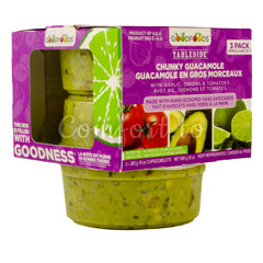 GoodFoods  Chunky Guacamole, 3 x 283 g