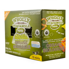 Wholly Organic Guacamole Mini Cups, 12 x 57 g