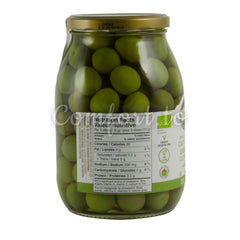 Asaro Organic Castelvetrano Green Olives, 1 L