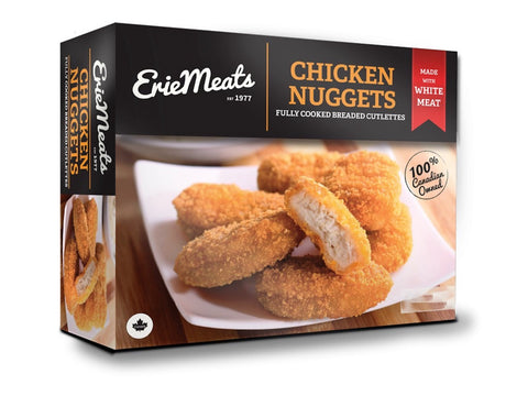 ErieMeats Frozen Chicken Nuggets, 3 kg