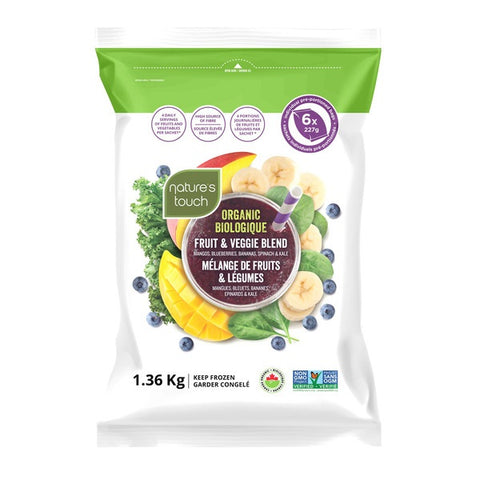 Nature's Touch Frozen Fruit and Vege blend, 1.4 kg
