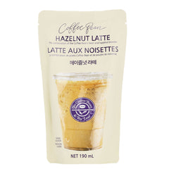 Coffee Bean Hazelnut Latte, 16 x 190 ml