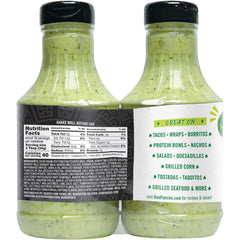 Don Pancho Cilantro lime crema, 2 x 453 ml