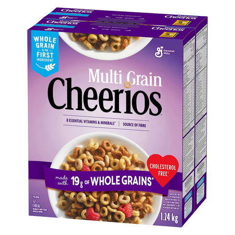 $2.5 OFF - General Mills Multi Grain Cheerios, 2 x 0.6 kg