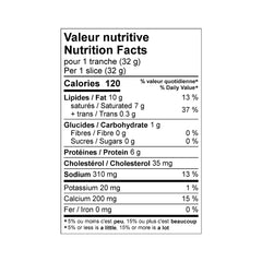 $3 OFF - Saputo Sliced Havarti Lactose Free Cheese, 750 g