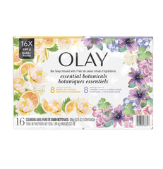 Olay Botanicals bar soap, 16 x 106 g