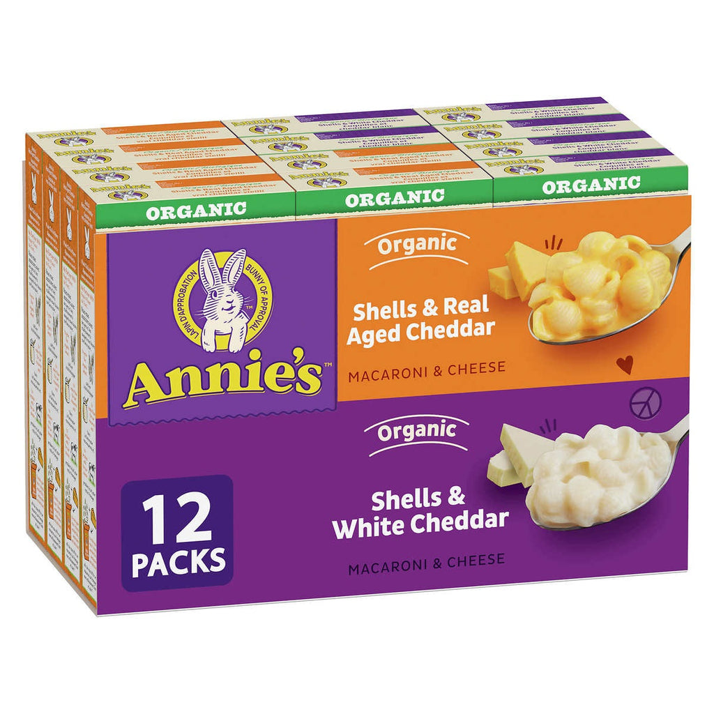 Annie's Organic Macaroni & Cheese, 12 x 170 g